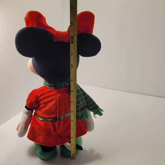 Minnie Mouse Animated Christmas Plush Dances To Jingle Bells Side Step 13" EUC - Picture 9 of 10